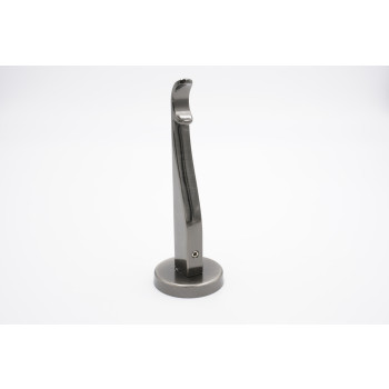 19mm Curtain Pole Bracket - Square Passing - Gunmetal