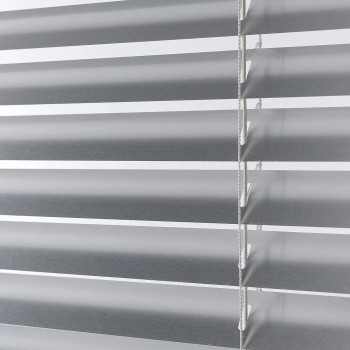 25mm Aluminium Venetian Blind - Silver - Picture 1