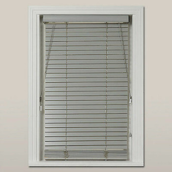 25mm Wooden Venetian Blind - Dove Grey - Picture 2