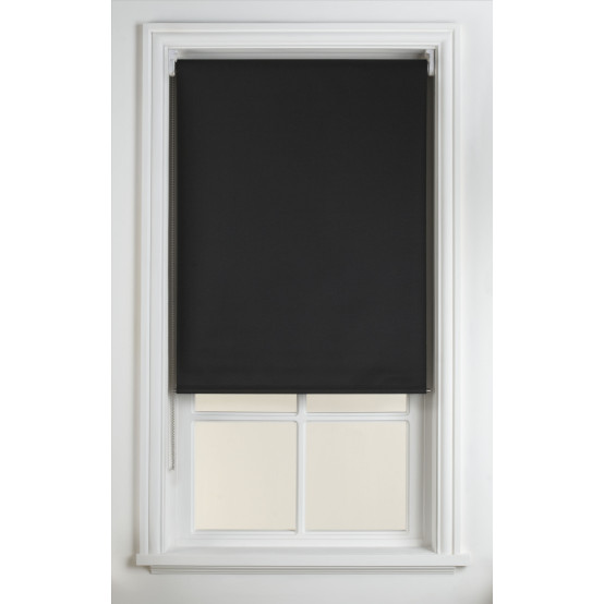 Integra Statement Collection Blackout Roller Blind - Black
